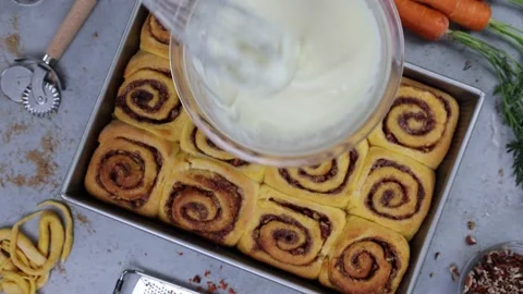 Delicious Cake Recipe Video stock 219521975