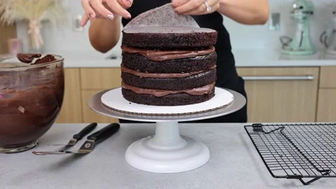 Delicious Cake Recipe Video stock 219522059