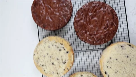 Delicious Cake Recipe Stock Footage 219522125