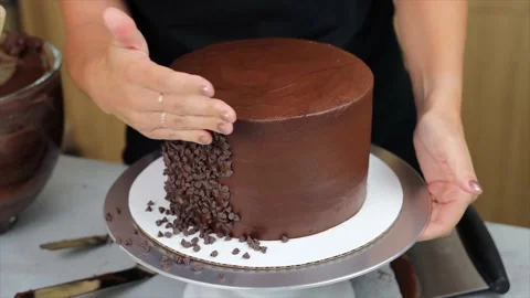 Delicious Cake Recipe Stock Footage 219522126