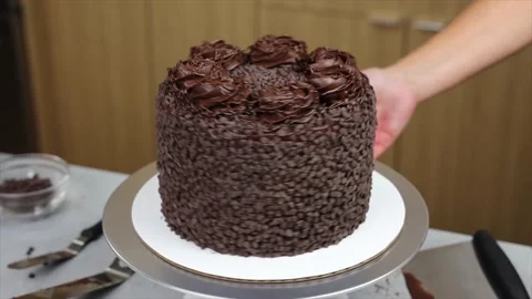 Delicious Cake Recipe Stock Footage 219522146
