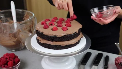 Delicious Cake Recipe Video stock 219522368