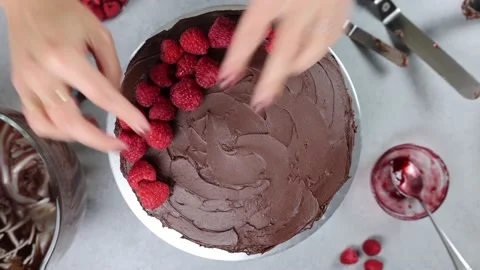 Delicious Cake Recipe Stock Footage 219522387