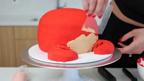 Delicious Cake Recipe Stock Footage 219522518