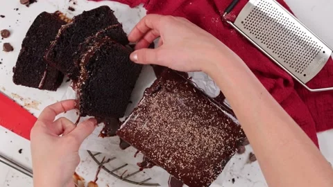 Delicious Cake Recipe Vídeo Stock 219522559