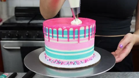 Delicious Cake Recipe Video stock 219522678