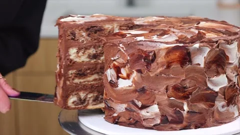 Delicious Cake Recipe Stock Footage 219522715