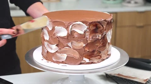 Delicious Cake Recipe Stock Footage 219522726