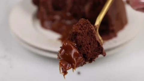 Delicious Cake Recipe Stock Footage 219522744