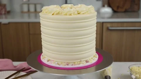 Delicious Cake Recipe Video stock 219522908