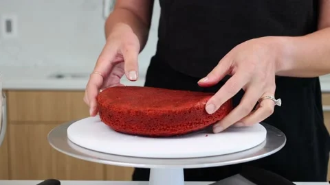 Delicious Cake Recipe Stock Footage 219522967