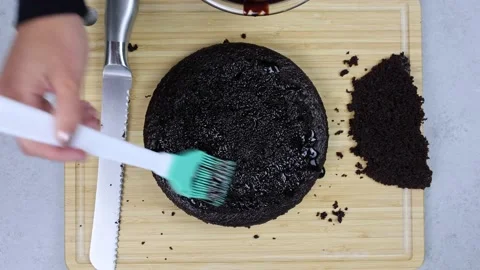 Delicious Cake Recipe Stock Footage 219523025