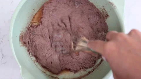 Delicious Cake Recipe Stock Footage 219523514