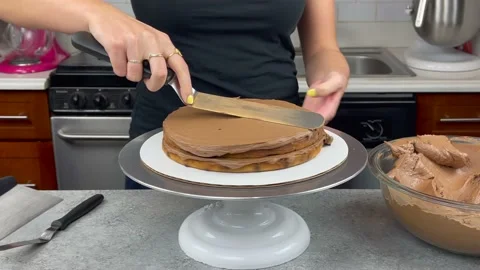 Delicious Cake Recipe Video stock 219523517