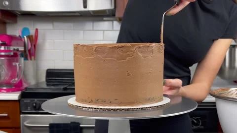 Delicious Cake Recipe Stock Footage 219523678