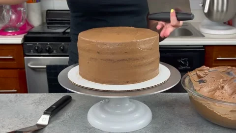 Delicious Cake Recipe 스톡 동영상 219523786