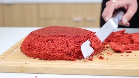 Delicious Cake Recipe Stock Footage 219534272