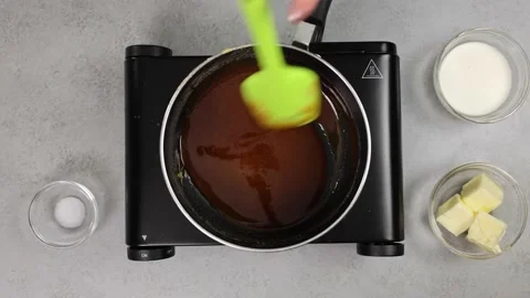 Delicious Cake Recipe Stock Footage 219534286