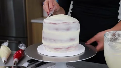 Delicious Cake Recipe Stock Footage 219534299