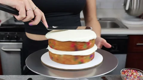 Delicious Cake Recipe Video stock 219534524