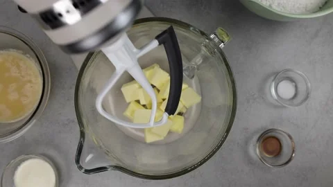 Delicious Cake Recipe Stock Footage 219535001