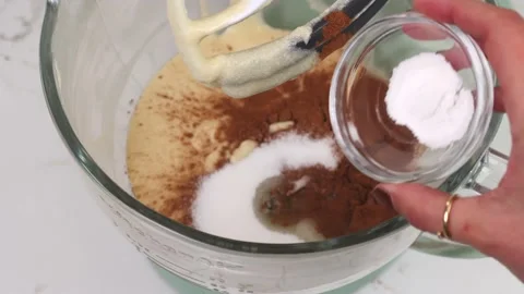 Delicious Cake Recipe Stock Footage 219535105