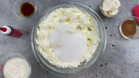 Delicious Cake Recipe Stock Footage 219535467