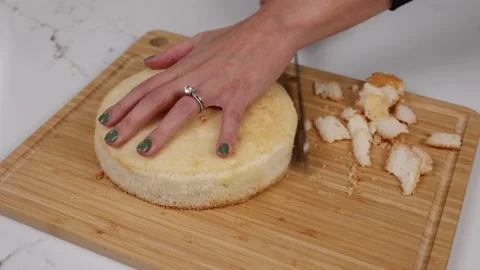 Delicious Cake Recipe Stock Footage 219536156