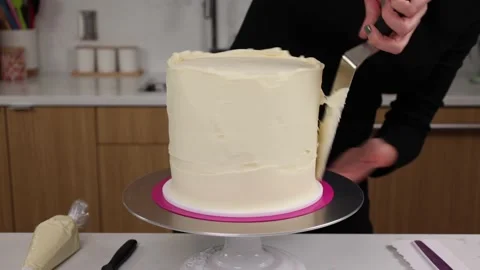 Delicious Cake Recipe Stock Footage 219536201