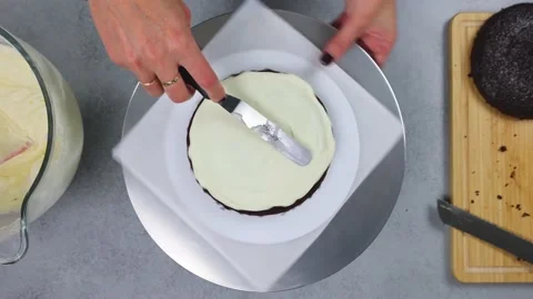 Delicious Cake Recipe Stock Footage 219602655