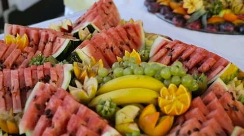 Delicious Candy bar at a wedding Stock Footage 63749270