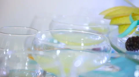 Delicious Candy bar at a wedding Stock Footage 63749972