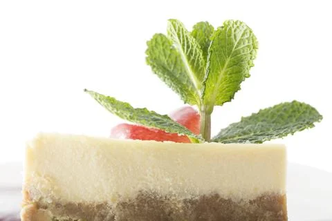 Delicious cheesecake. 스톡 사진
