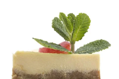 Delicious cheesecake. Stock Photos