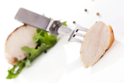 Delicious chicken. Stock Photos