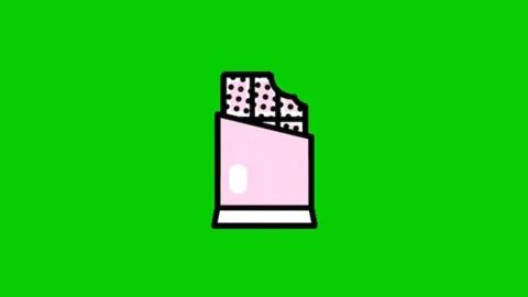 Delicious Chocolate Bar Animation Loop 库存影片 340607601