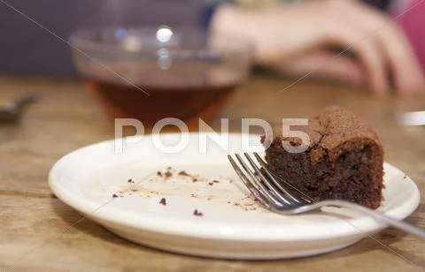 Delicious chocolate cake Stock Photos