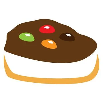 Delicious chocolate donut vector illustration Stock Illustration