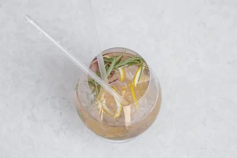 Delicious cocktail on the table Stock Photos