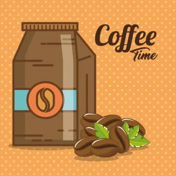 Delicious coffee time elements イラスト素材