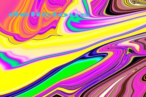 Delicious colourful pattern Illustrazione stock