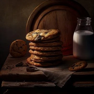 Delicious cookies Illustrazione stock