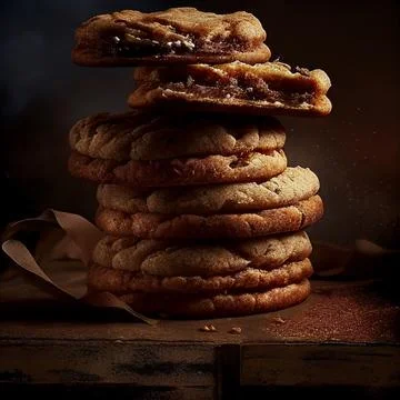 Delicious cookies Illustrazione stock