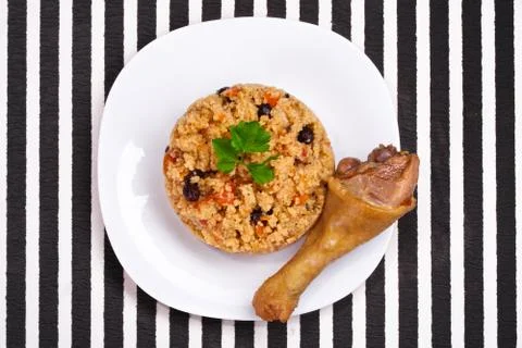Delicious couscous Stock Photos