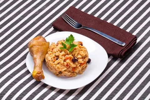 Delicious couscous Stock Photos