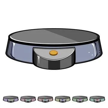 Delicious crepe maker cartoon vector graphic Illustrazione stock