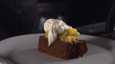 Delicious cupcake adding jam slowmo Stock Footage 89232076