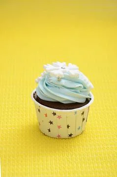 Delicious cupcakes Stock Photos