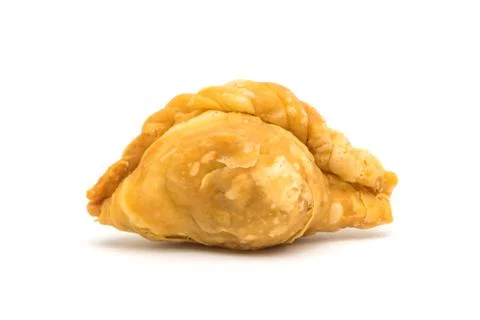 Delicious curry puff Stock Photos