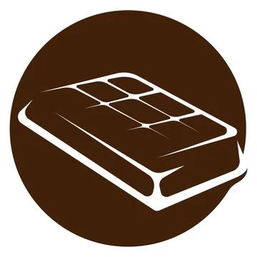 Delicious dark chocolate bar vector Stock-Illustration